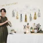 Big Entertaining in a Temporary Space