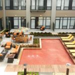 Enjoying The Afternoon at Your Arch Interim Housing Pool